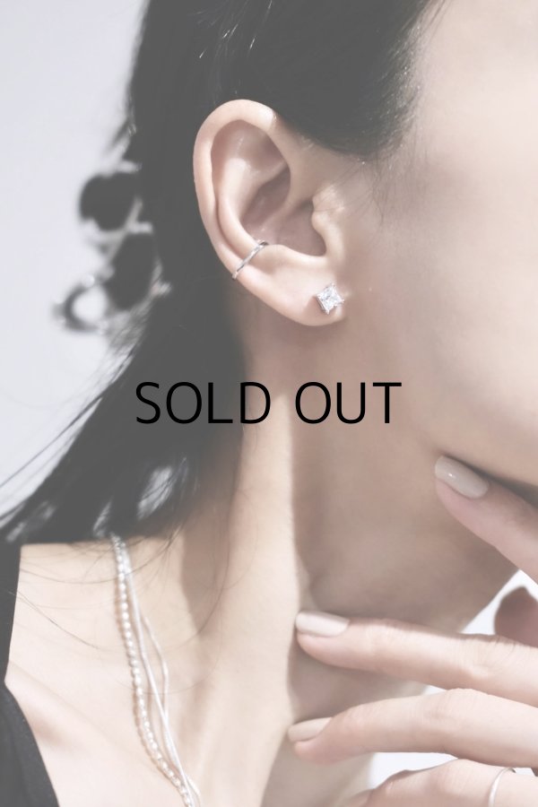 画像8: SILVER925 ミニマルラインイヤーカフ (8)