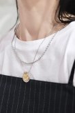 画像9: ステンレス アンイーブンプレートトップネックレス (9)