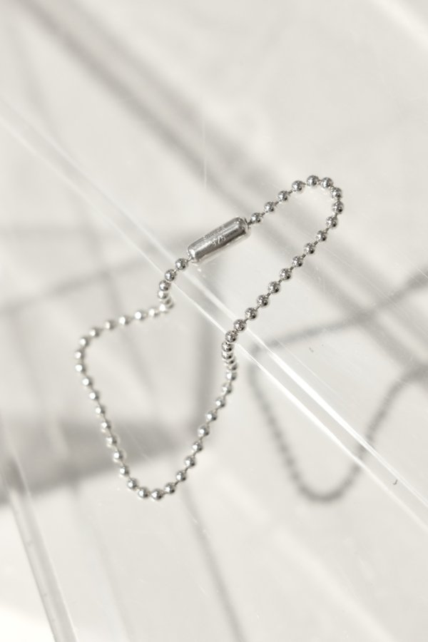 画像5: SILVER925 1.8mm幅 ボールチェーンブレスレット (5)