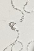 画像4: SILVER925 1.1mm幅 ツイストサーペンタインチェーンネックレス (4)