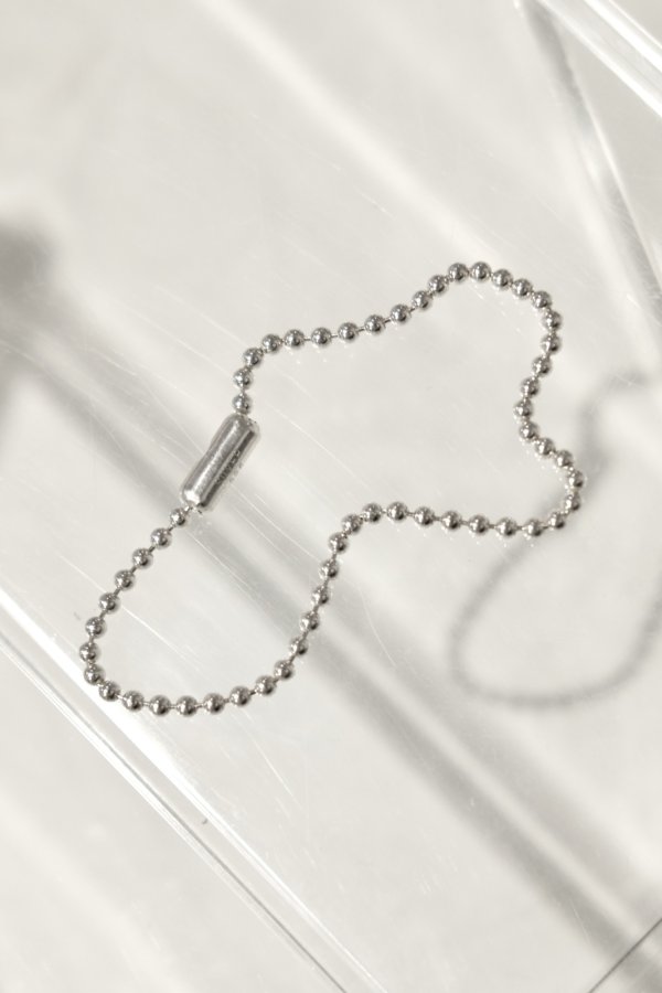 画像3: SILVER925 1.8mm幅 ボールチェーンブレスレット (3)