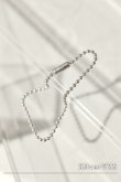 画像1: SILVER925 1.8mm幅 ボールチェーンブレスレット (1)