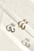 画像4: SILVER925 Jラインアンギュラーピアス  (4)