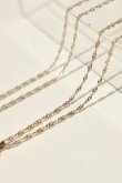 画像4: ステンレス 2mm幅シンガポールチェーンネックレス  /ゴールド (4)