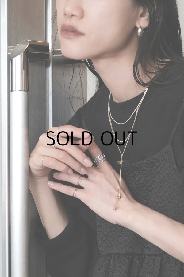 画像5: SILVER925 4mm幅 ボールラインリング (5)