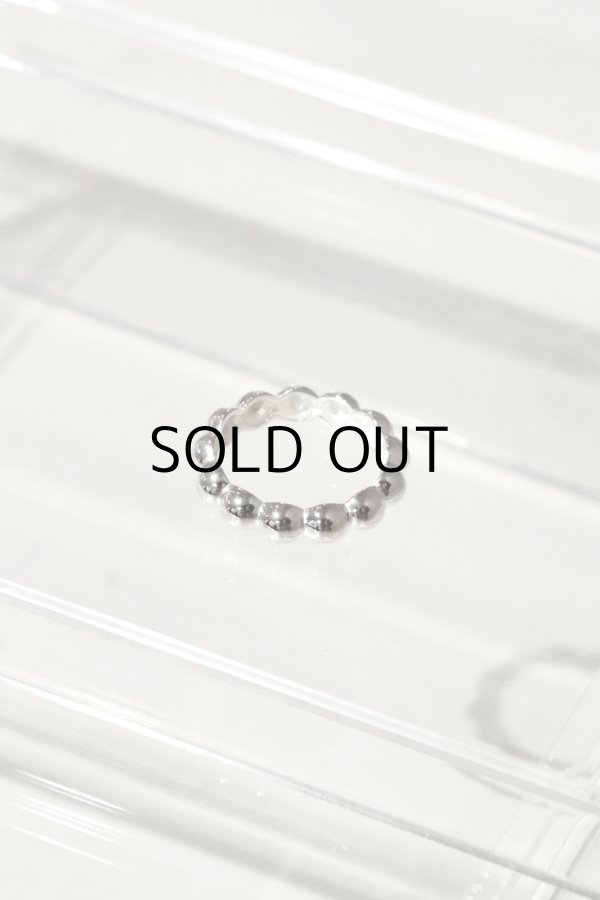 画像3: SILVER925 4mm幅 ボールラインリング (3)