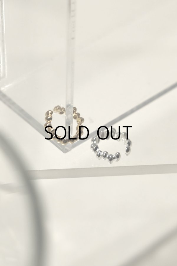 画像4: SILVER925 イレギュラーオーバルラインイヤーカフ (4)