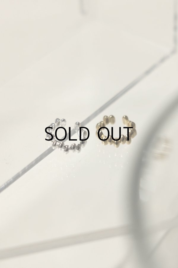 画像3: SILVER925 イレギュラーオーバルラインイヤーカフ (3)