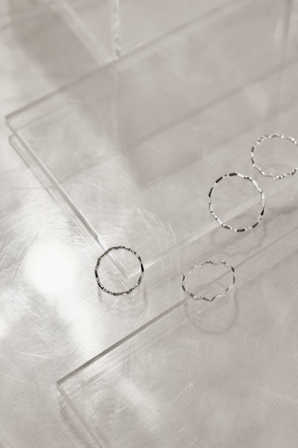 画像4: SILVER925 ウェーブリング /シルバー (4)