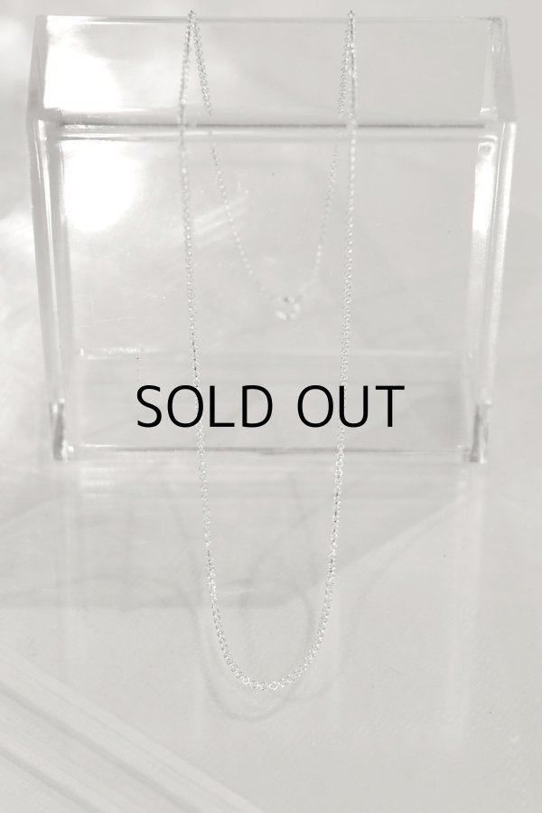 画像4: SILVER925 1.2mm幅 ロロチェーンネックレス 45cm/シルバー (4)