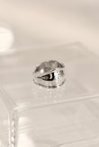 画像5: SILVER925 ボリュームデントラインオープンリング /シルバー (5)