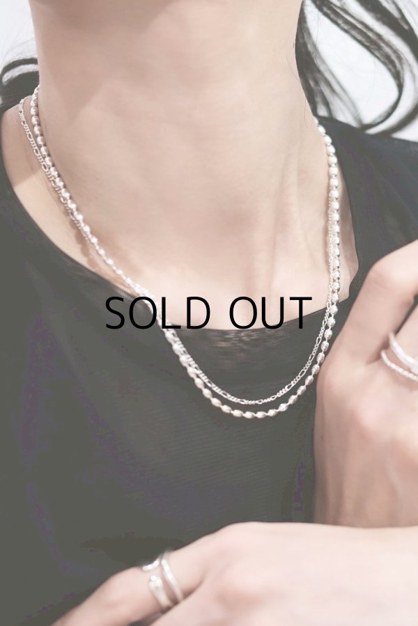 画像2: SILVER925 フィガロチェーンネックレス (2)