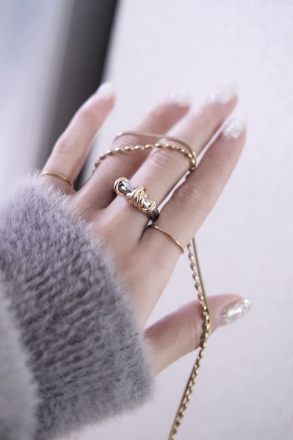 画像7: ステンレス スクリュートップオーバルWリング (7)