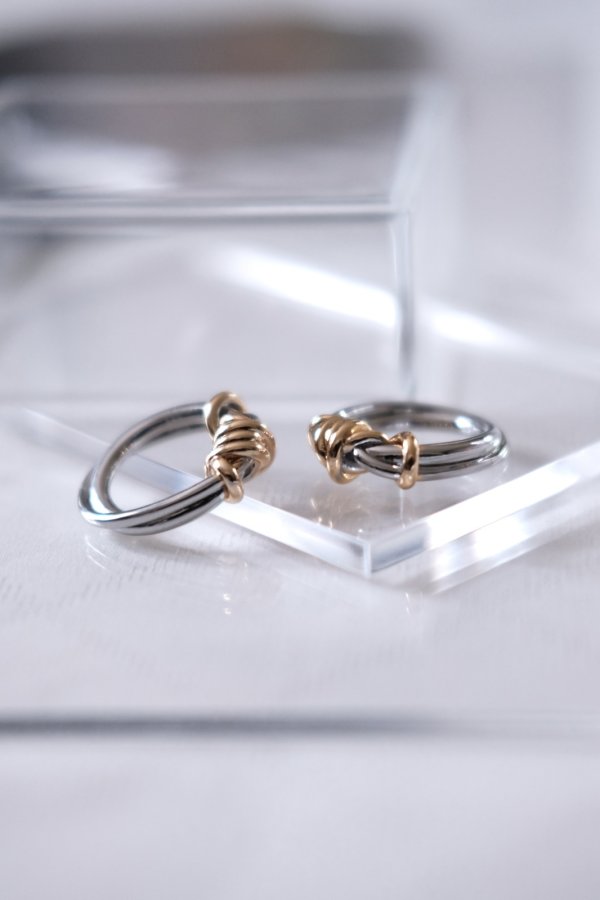 画像6: ステンレス スクリュートップオーバルWリング (6)