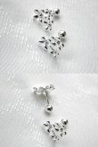 画像7: SILVER925 ファイブペタルブーケバーベルピアス (7)