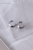 画像3: SILVER925 6.5mm幅 フープピアス 13mm径 (3)