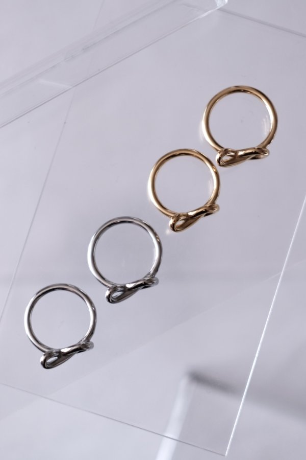 画像5: ステンレス 2mm幅 エイトノットラインリング (5)