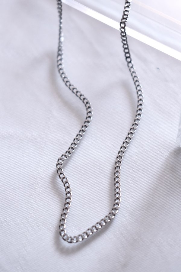 画像3: ステンレス 3mm幅 キヘイチェーンネックレス (3)