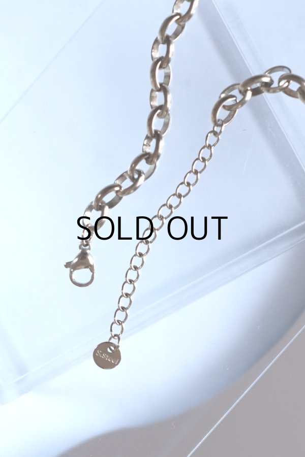 画像3: ステンレス 5.5mm幅 ロールチェーンブレスレット (3)