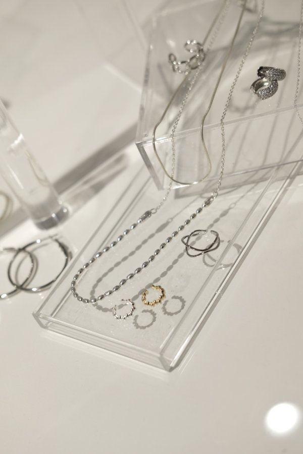 画像5: SILVER925 3.0mmオーバルフロント＆1.5mmキヘイネックレス (5)