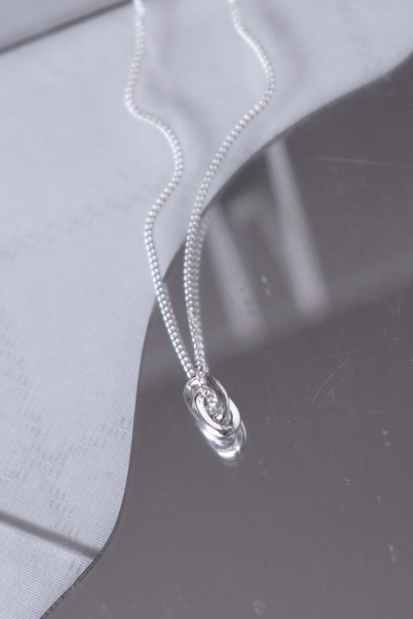 画像3: SILVER925 1.5mm幅キヘイチェーン アズキトップネックレス (3)