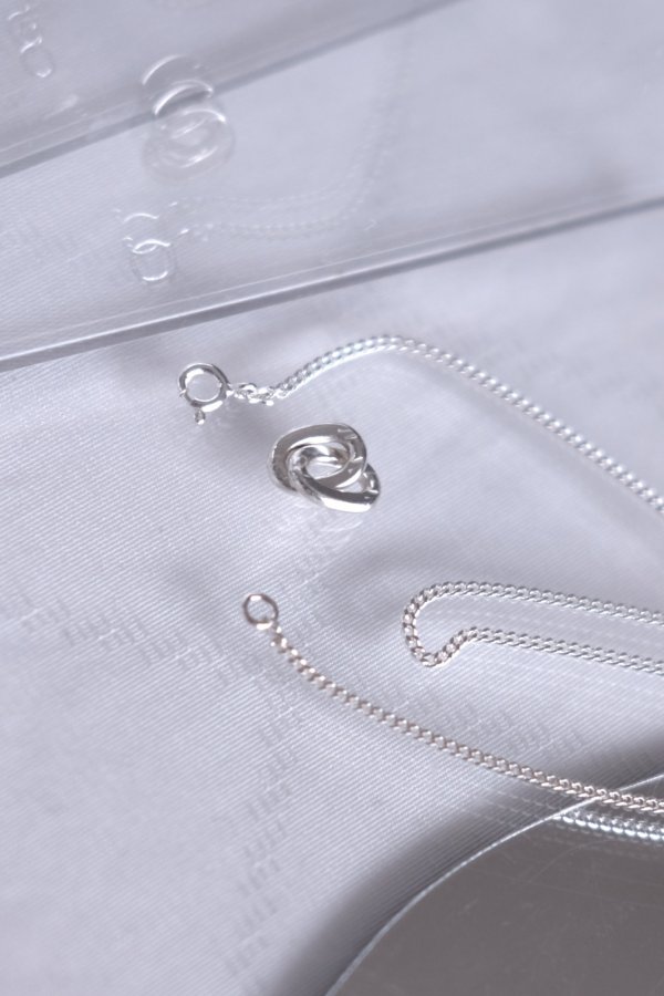 画像5: SILVER925 1.5mm幅キヘイチェーン アズキトップネックレス (5)