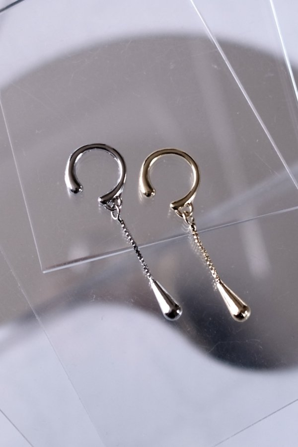 画像2: スウィングドロップC型フックイヤーカフ (2)