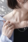 画像2: ステンレス ボールトップ ボールチェーンネックレス (2)