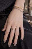 画像9: ステンレス リピートパターンオーバルブレスレット (9)