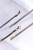 画像6: ステンレス 3mm幅 ヘリンボーンチェーンネックレス 50cm (6)