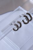 画像6: ステンレス ２Typeミニマルチャンキーピアス (6)