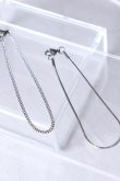 画像4: ステンレス ２Type ミニマルチェーンブレスレット (4)