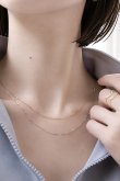 画像8: ステンレス ファインフラットチェーンネックレス (8)