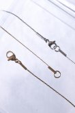 画像5: ステンレス ファインフラットチェーンネックレス (5)