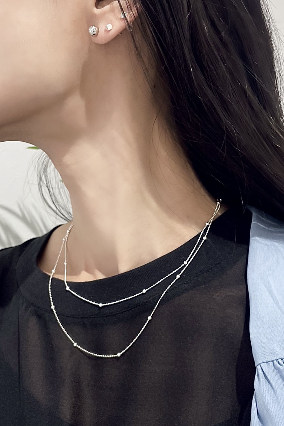 SEWACC Bangle ジュエリーメイキングビーズ 親密 弾性シルバーセット ..., 画像サイズ:920x1380