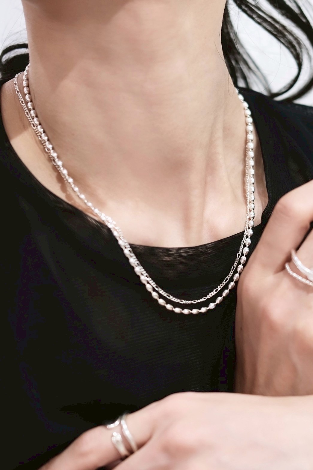 SILVER925 フィガロチェーンネックレス - CONNY WEBSTORE