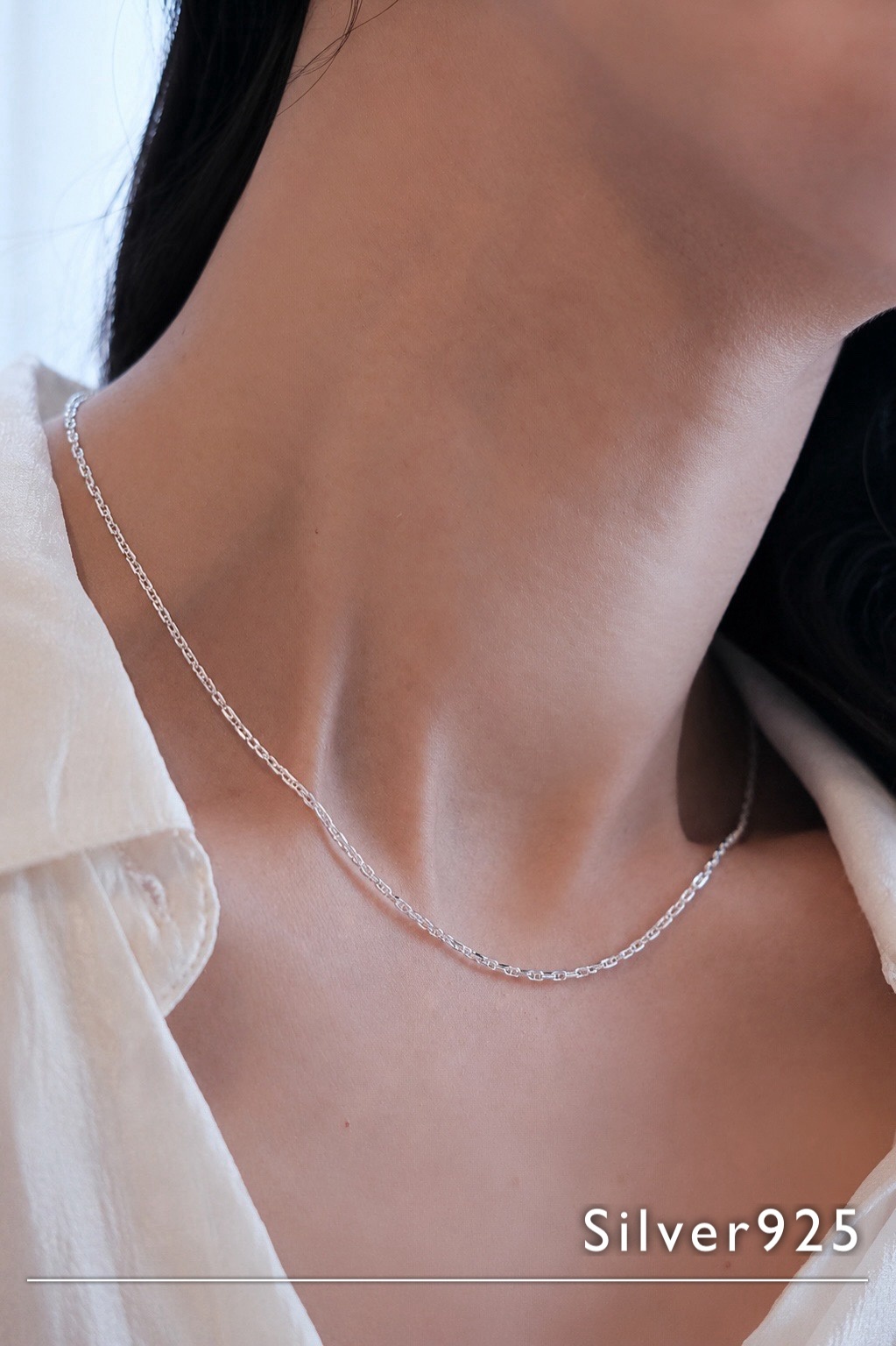 SILVER925 ロロマリーナチェーンネックレス/シルバー - CONNY WEBSTORE